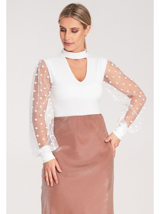 FIGL FIGL Body M1081 Biela Fitted Fit