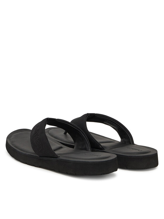 Calvin Klein Calvin Klein Japanke Toepost Cv Logo HM0HM01745 Crna