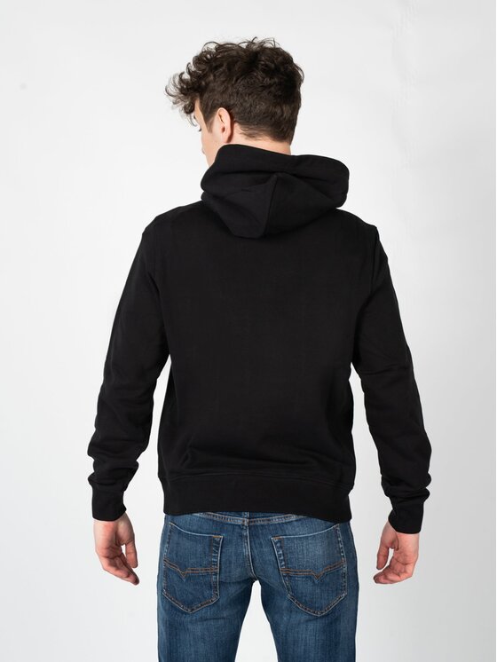 Diesel Diesel Μπλούζα A06856-0JFAV-9XX Μαύρο Regular Fit