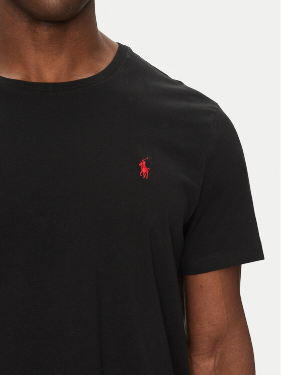 Polo Ralph Lauren Polo Ralph Lauren T-Shirt Bsr 710680785 Černá Custom Slim Fit