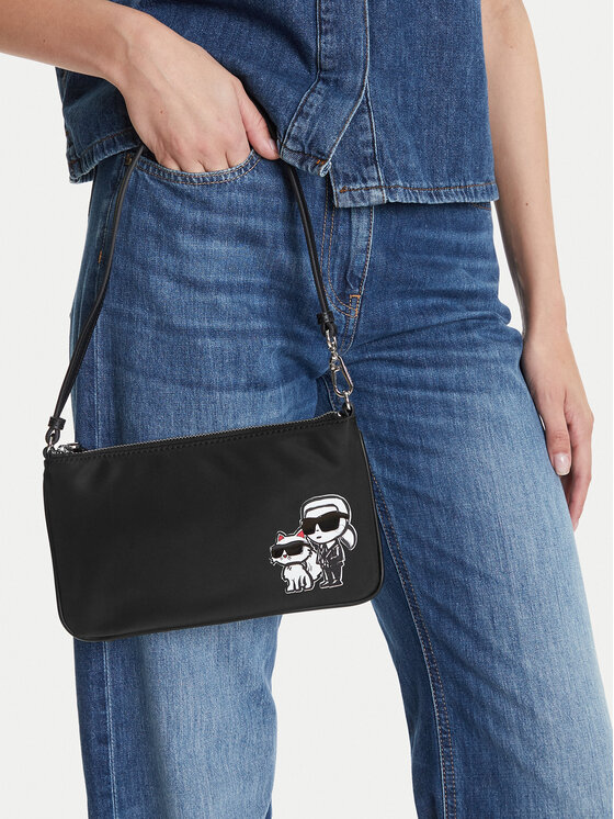 KARL LAGERFELD KARL LAGERFELD Käekott A2W32019 Must