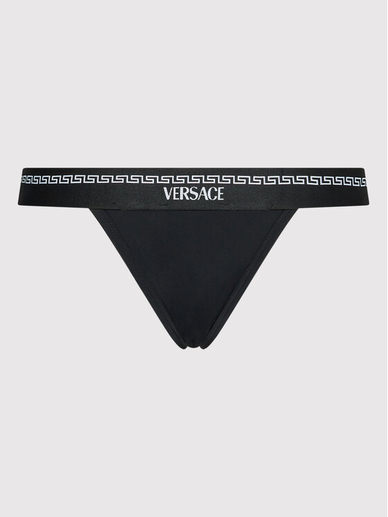 Versace Stringtanga Donna AUD04070 Schwarz | Modivo.de