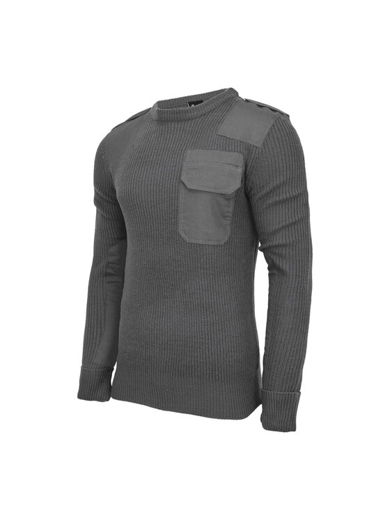 Brandit Brandit Sweter 5018.5 Szary Regular Fit