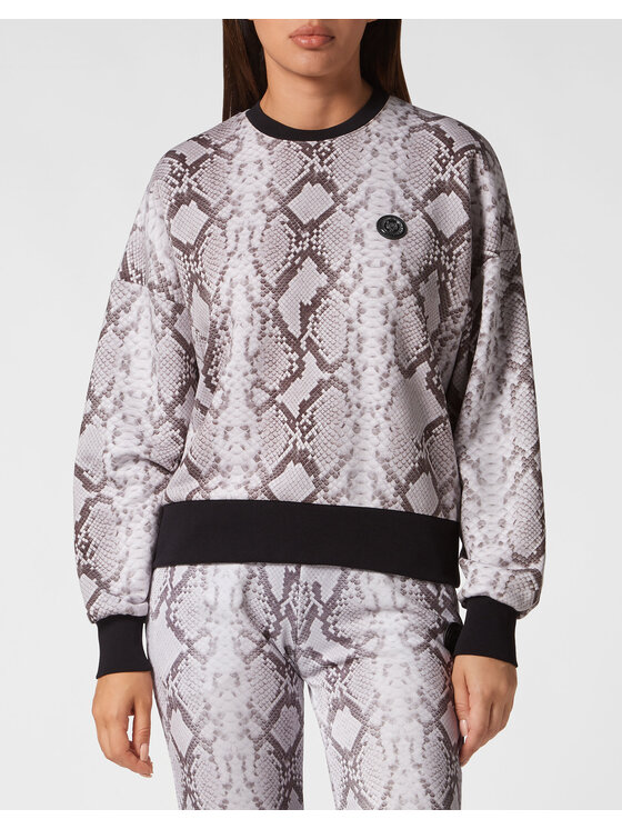 Plein Sport Plein Sport Longsleeve 6993 Grigio Regular Fit
