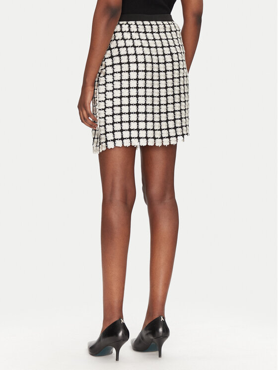 Bruuns Bazaar Bruuns Bazaar Spódnica ołówkowa Aluma BBW4527 Écru Slim Fit