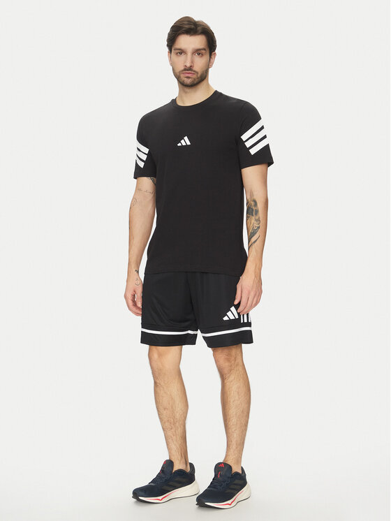 adidas adidas Športové kraťasy Squadra 25 JN5469 Čierna Regular Fit