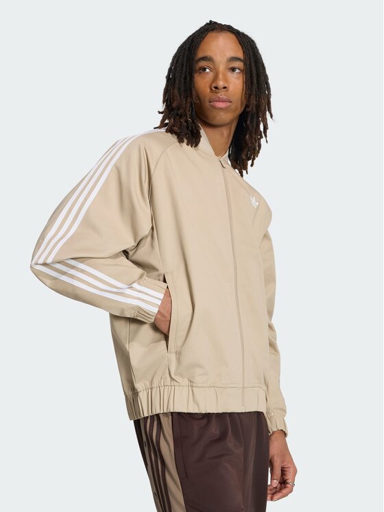 adidas adidas Bomber jakna 168997 Bež Loose Fit
