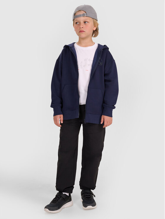 4F 4F Bluza URBAN COMMUTER Granatowy Oversize