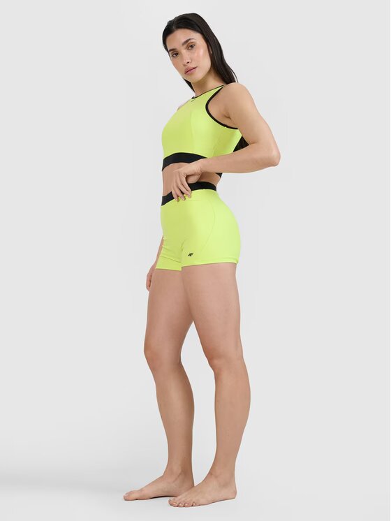 4F 4F Góra od bikini 4FWSS25UBKTF073-45S Zielony