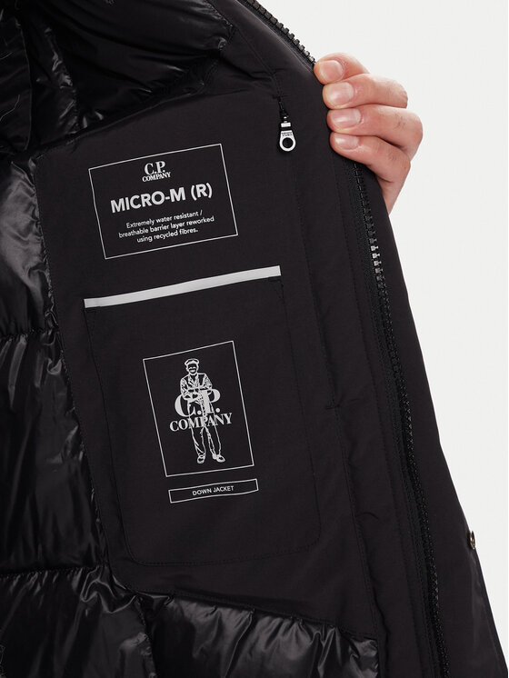 C.P. Company C.P. Company Зимове пальто 19CMOW195A110419A 999 Чорний Regular Fit