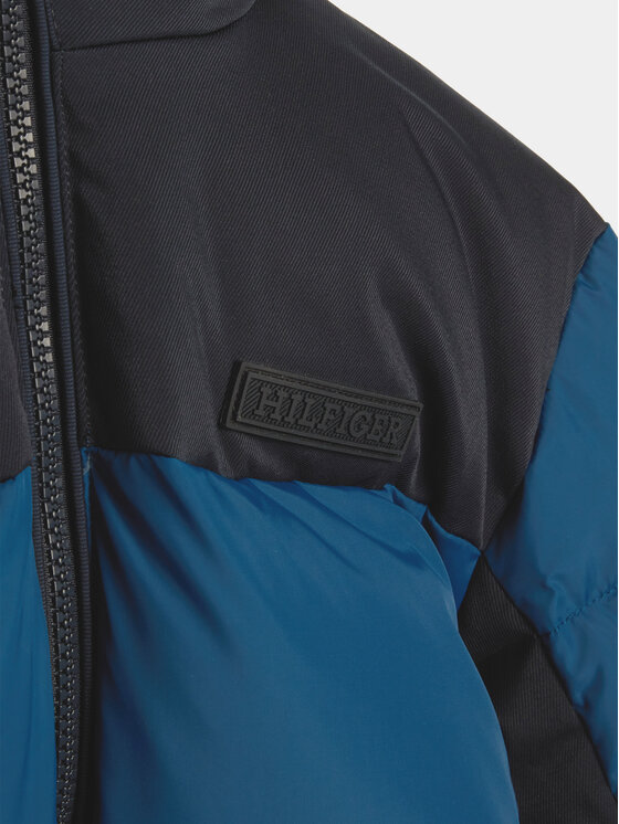 Tommy Hilfiger Tommy Hilfiger Зимно яке KB0KB08785 S Син Regular Fit