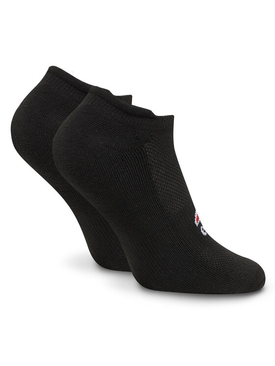 Ellesse Ellesse Set od 3 para unisex visokih čarapa niskih čarapa Rebi Trainer SBMA2300 Crna