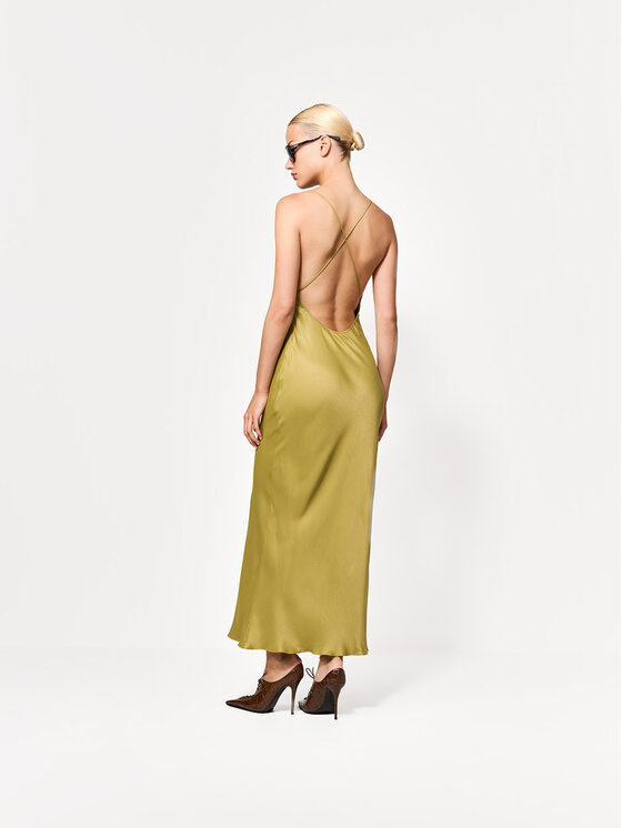 La Mania La Mania Abito da sera NAYARI Cachi Basic Fit