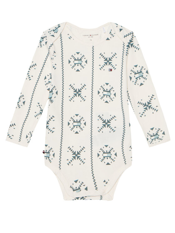 Tommy Hilfiger Tommy Hilfiger Komplet body dziecięcych Monotype KN0KN02198 Kolorowy