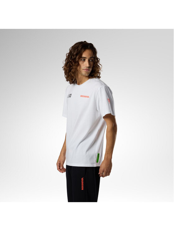 Rossignol Rossignol T-Shirt M Hero Tee Biały Regular Fit