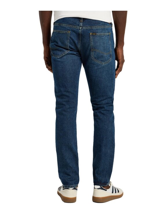 Lee Lee Jeansy 112355861 Niebieski Slim Fit