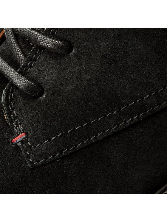 Tommy Hilfiger Tommy Hilfiger Kotníková obuv Curtis 12B FM0FM00766 Černá