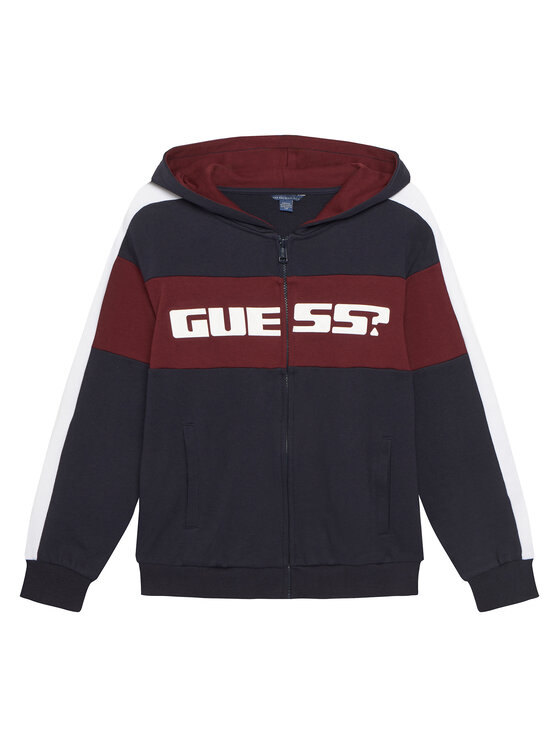 Guess Guess Pulóver L6RQ04 KA6R4 Sötétkék Regular Fit