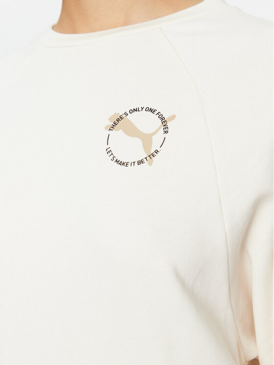 Puma Puma Світшот Better Sportswear 676067 Écru Regular Fit