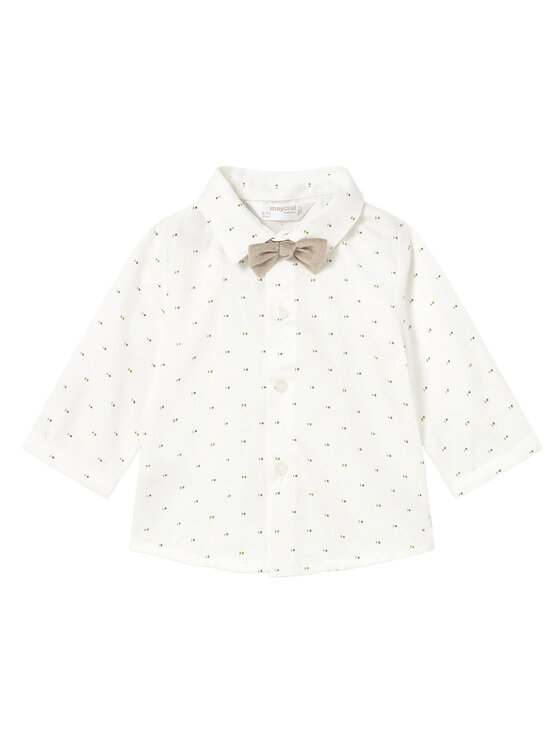 Mayoral Mayoral Camicia 2196 Écru Regular Fit