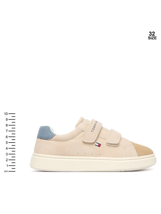 Tommy Hilfiger Tommy Hilfiger Sneakersy Low Cut Velcro Sneaker T1X9-35218-1959 S Beżowy
