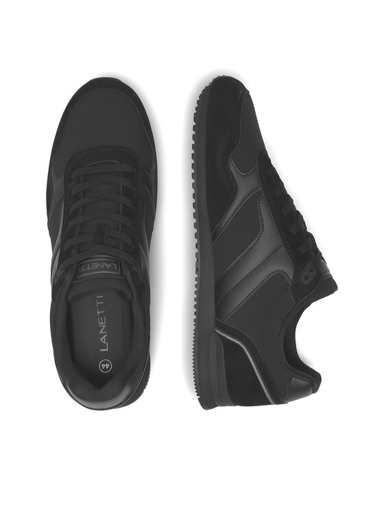 Lanetti Lanetti Sneakersy MP07-01409-11 Černá