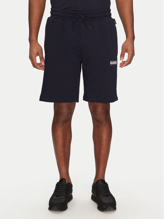Napapijri Napapijri Pantaloni scurți sport N-Gori NP0A4IBQ1761 Bleumarin Regular Fit