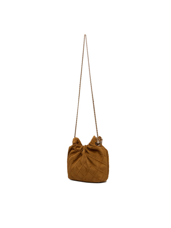 Tory Burch Tory Burch Handtasche Fleming Suede Mini Hobo Bag 166066 Braun