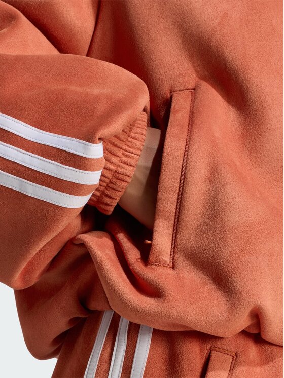 adidas adidas Kurtka anorak 171035 Pomarańczowy Loose Fit