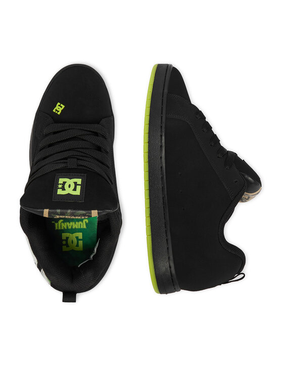 DC Shoes DC Shoes Сникърси EO-COURT GRAFFIK JUMANJI DC06528001 W Черен