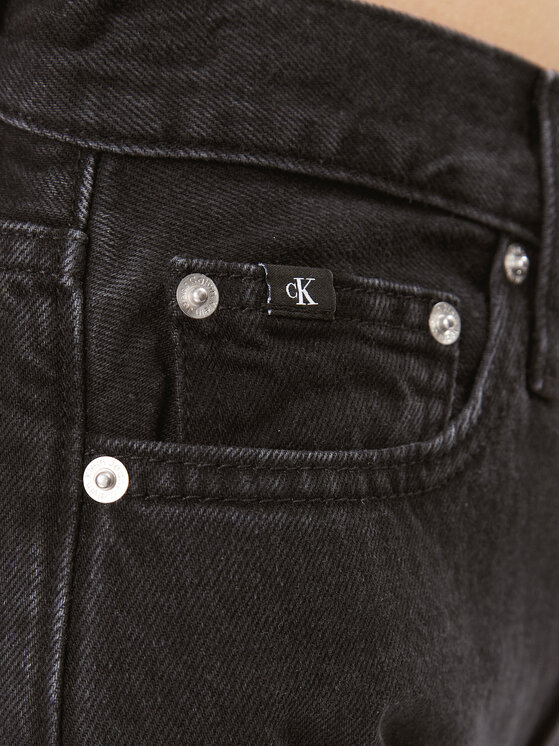 Calvin Klein Jeans Calvin Klein Jeans Blugi Authentic J20J221759 Negru Straight Fit