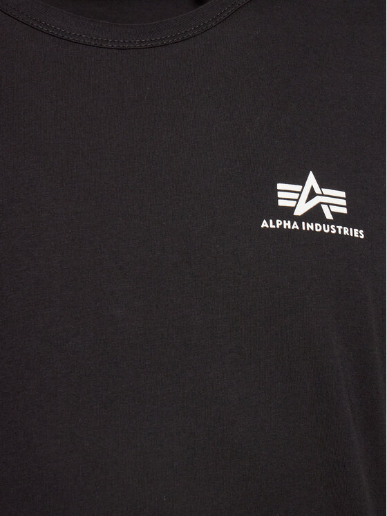 Alpha Industries Alpha Industries Tank top Small Logo 196541 Czarny Regular Fit