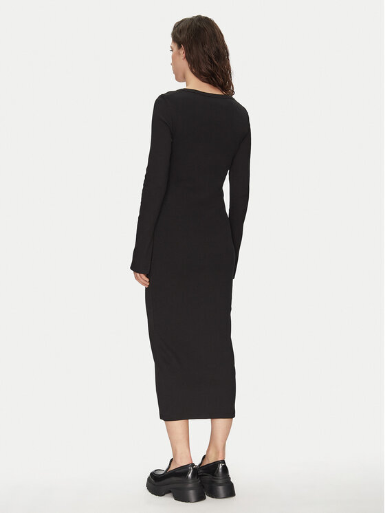 Calvin Klein Jeans Calvin Klein Jeans Kasdieninė suknelė J20J224830 Juoda Slim Fit
