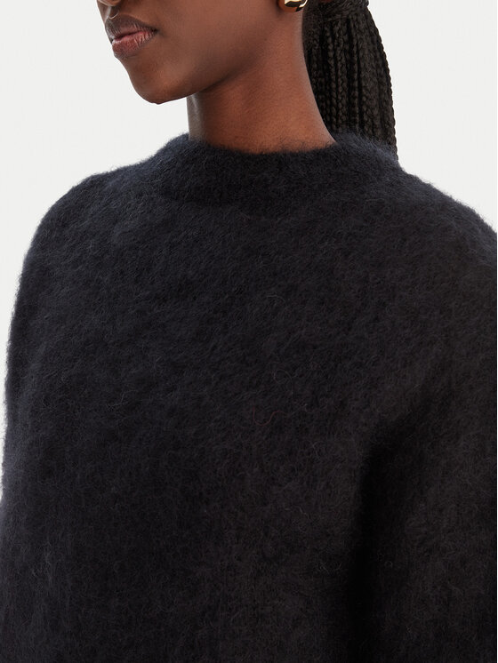 Dixie Dixie Sweater M277Y101A Fekete Relaxed Fit