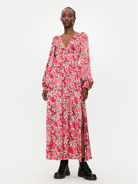 HUGO Hugo Vsakodnevna obleka Kween-1 50516840 Roza Regular Fit