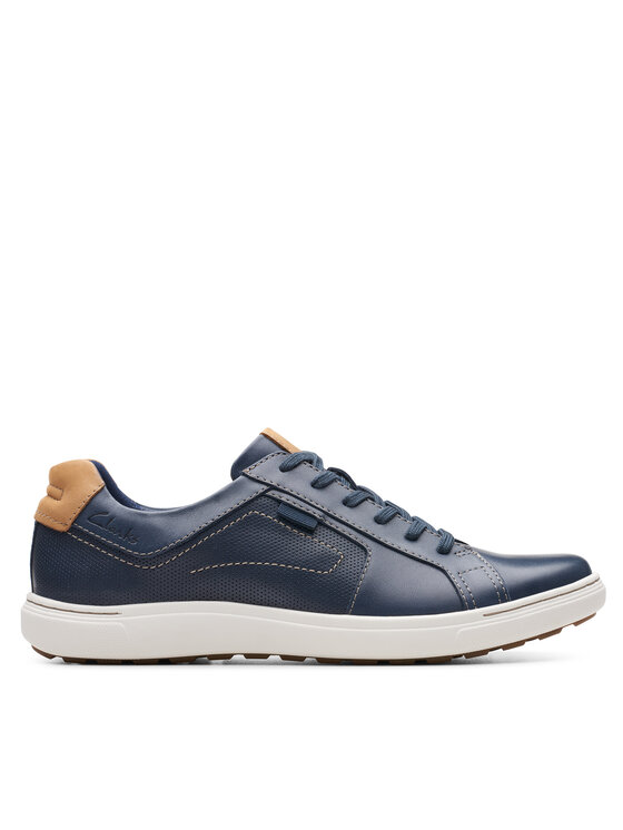 Clarks Sneakersy Mapstone Lace 26176887 Tmavomodrá