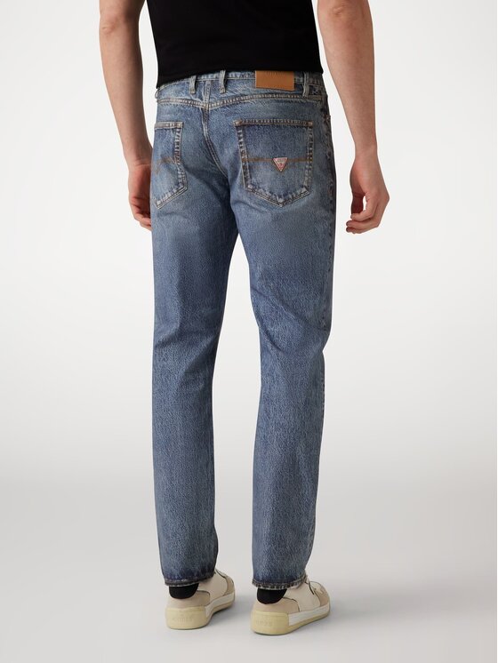 Guess Guess Jeansy 173015 Niebieski Slim Fit