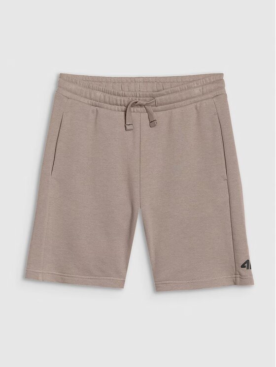 4F 4F Šortky 4FJWSS25TSHOM600-83s Hnedá Regular Fit