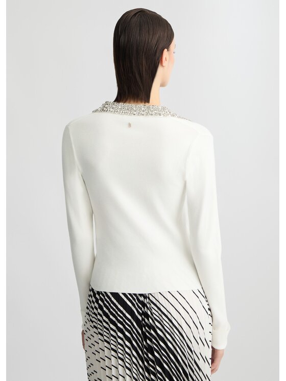 Liu Jo Liu Jo Blusa CA5109MS99EM9087 Bianco Regular Fit