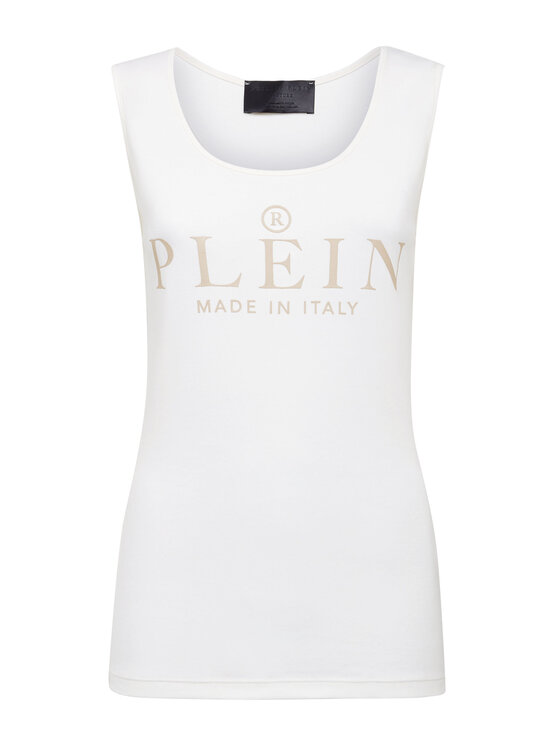 PHILIPP PLEIN PHILIPP PLEIN Tank top 2243 Béžová Skin Tight Fit