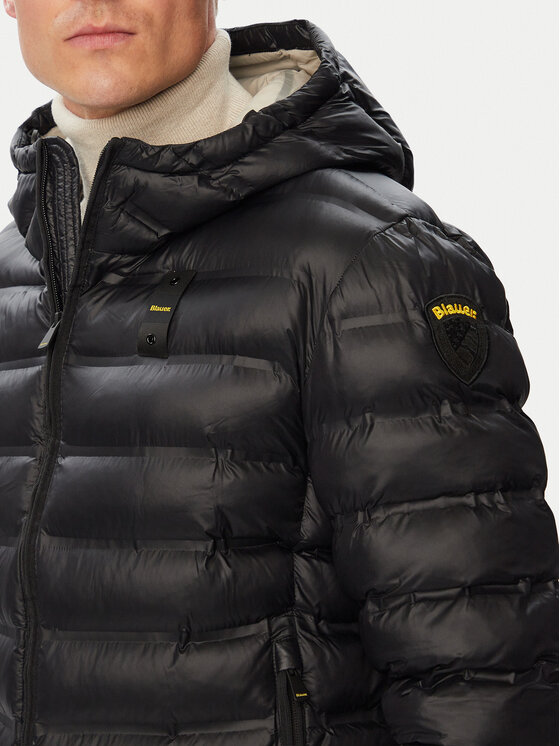 Blauer Blauer Kurtka zimowa Charles 26WBLUC02218 Czarny Regular Fit
