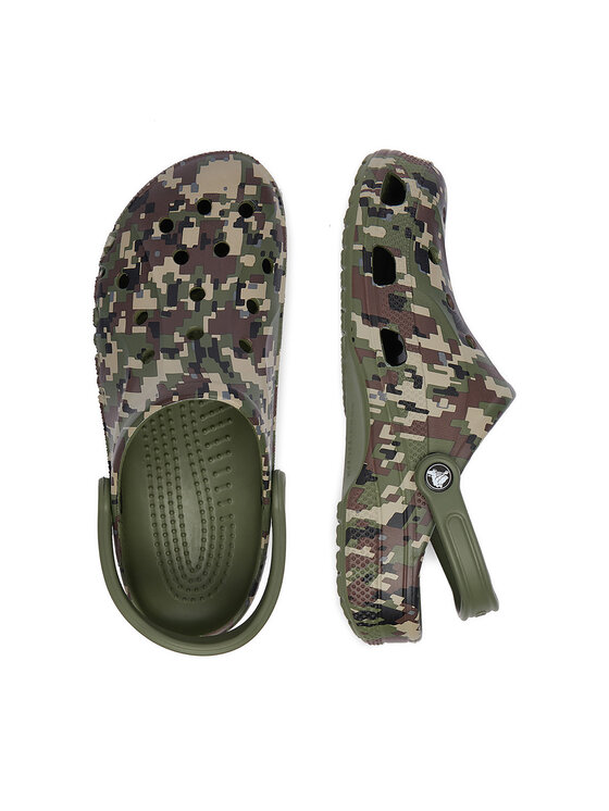 Crocs Crocs Чехли C-BAYA SEASONAL PRINTED CLOG 206230-3TC Зелен