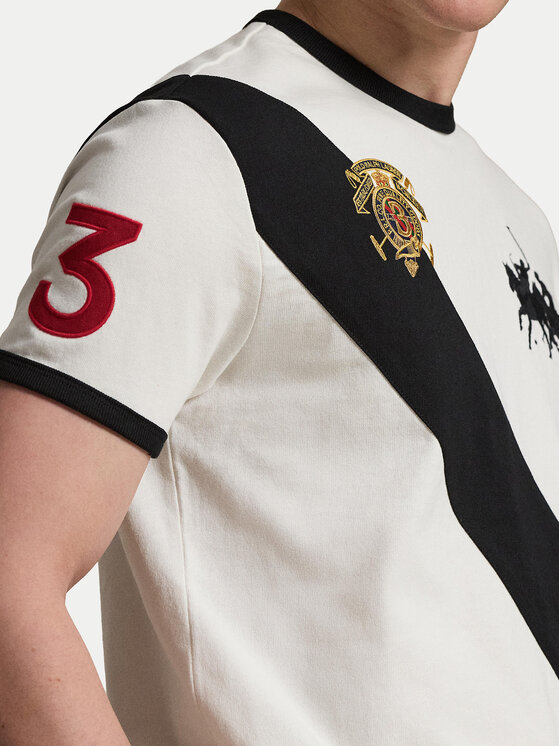 Polo Ralph Lauren Polo Ralph Lauren Тишърт 710B14215001 Екрю Classic Fit