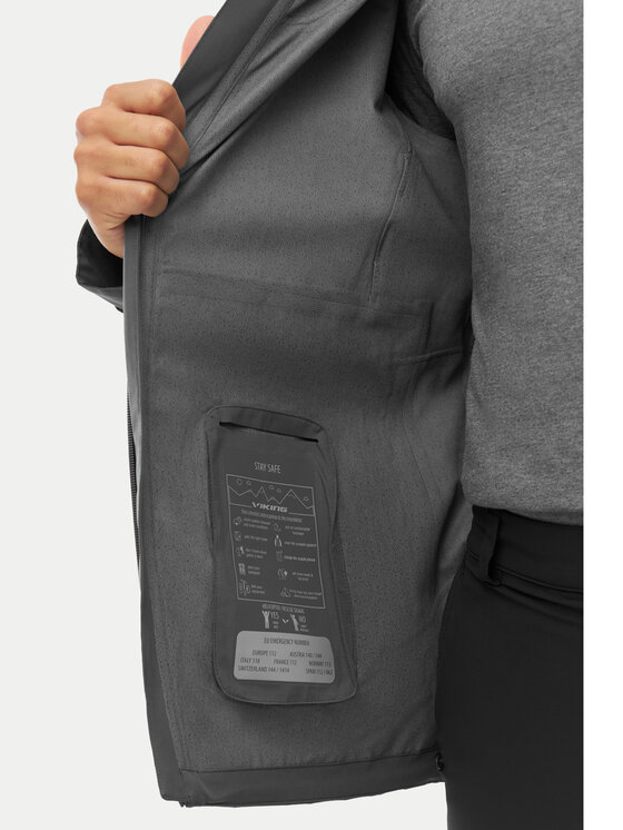 Viking Viking Giacca di transizione Trek Pro 2.0 700/25/0907 Grigio Regular Fit