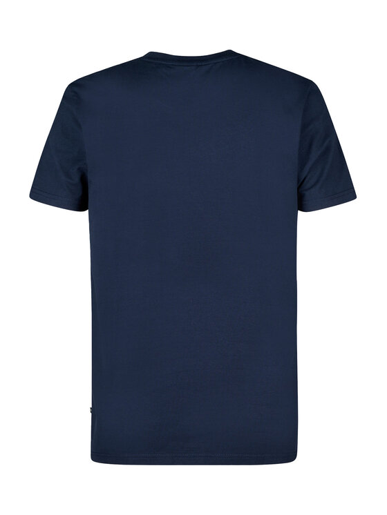 Petrol Industries Petrol Industries T-Shirt M-1050-TSR634 Tmavomodrá Regular Fit