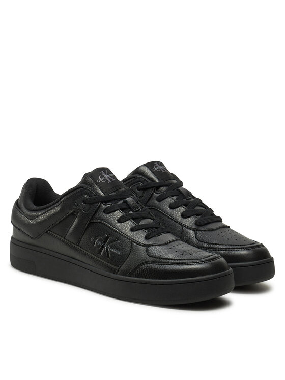 Calvin Klein Jeans Calvin Klein Jeans Tenisice Basket Cup Low Laceup Tumbled YM0YM01150 Crna