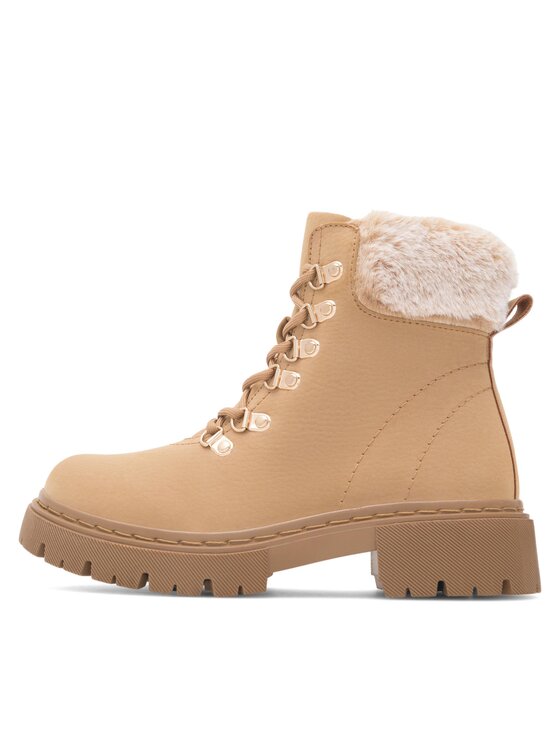 Clara Barson Clara Barson Schnürstiefeletten TRINITY WS5866-20 Beige