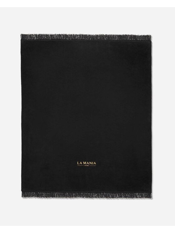 La Mania La Mania Koc Black & Gold Czarny