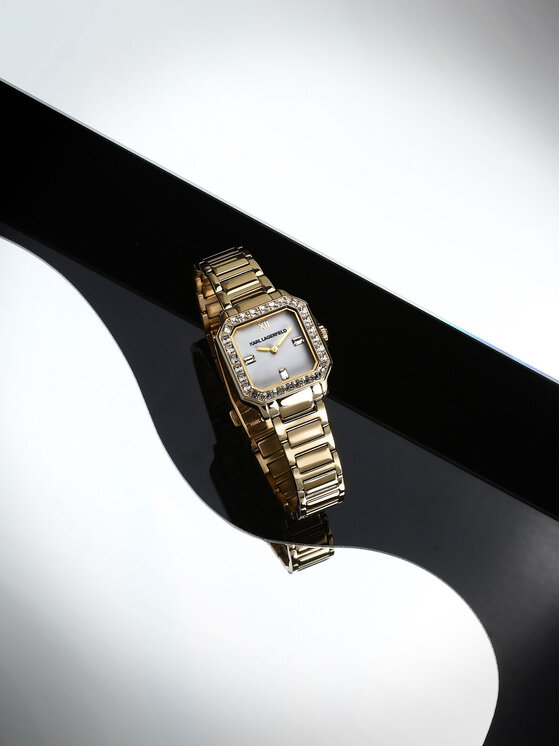KARL LAGERFELD KARL LAGERFELD Zegarek R0553102501 Złoty