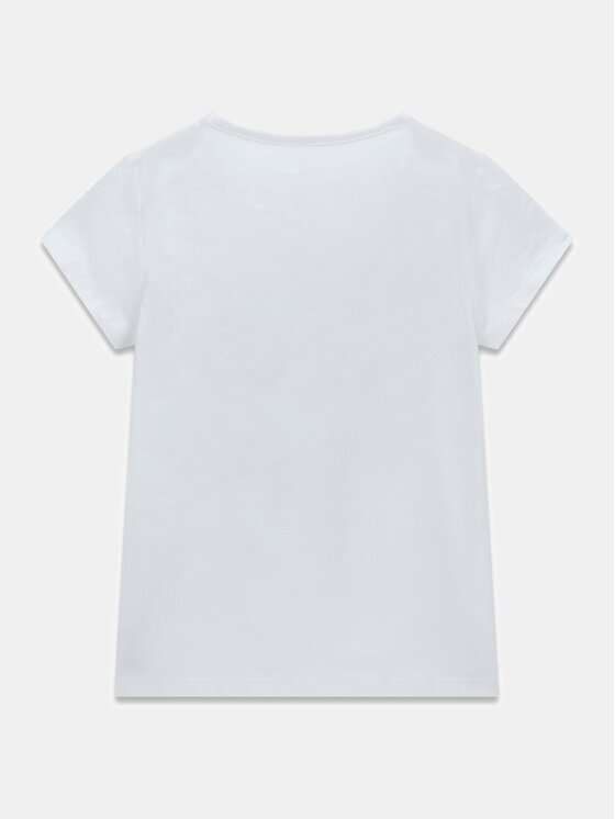 Guess Kids Guess Kids Top 180204 Biały Classic Fit